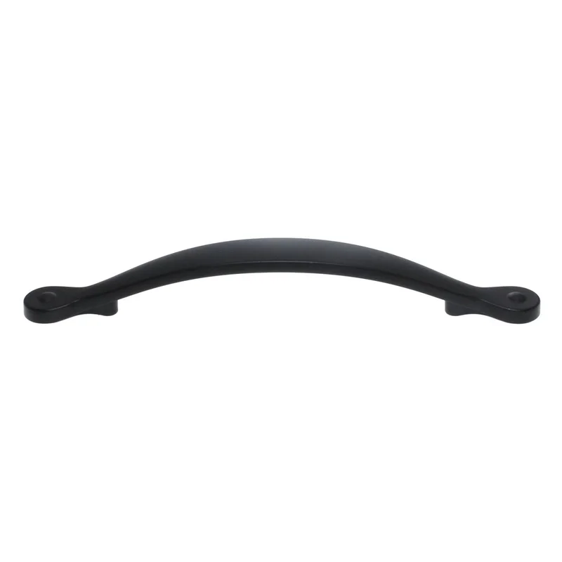 Amerock Inspirations 5 1/16" (128mm) Ctr Cabinet Arch Pull Flat Black BP1588FB