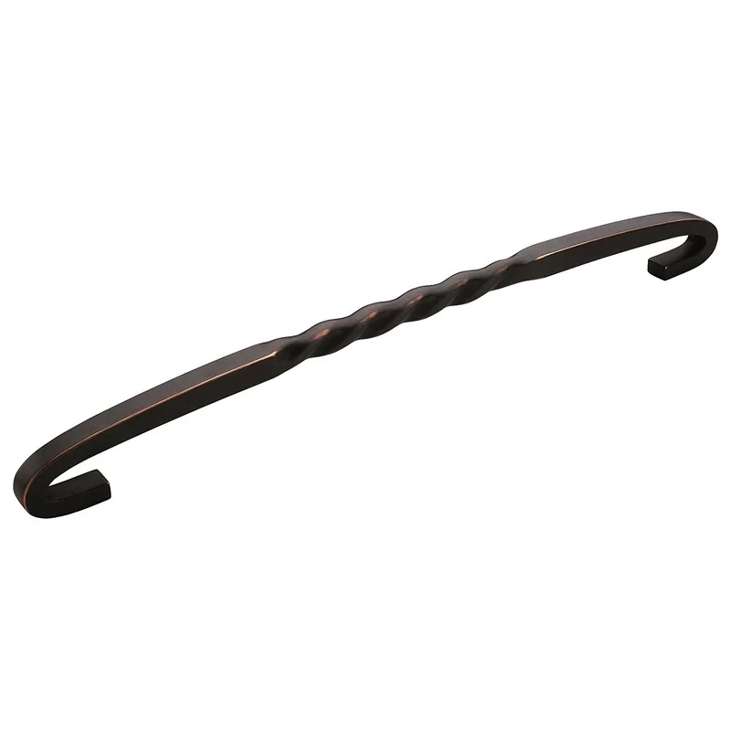 Amerock Inspirations Wrought Iron Dark 18" Ctr. Cabinet Appliance Pull BP1788WID