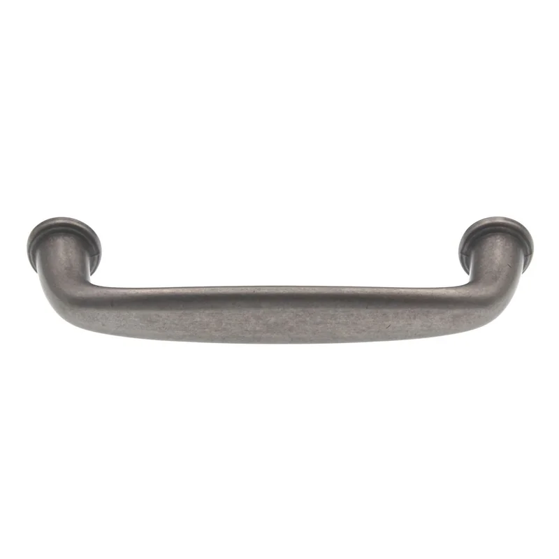 Amerock Kane 3 3/4" (96mm) Ctr Cabinet Arch Pull Weathered Nickel BP53702WN