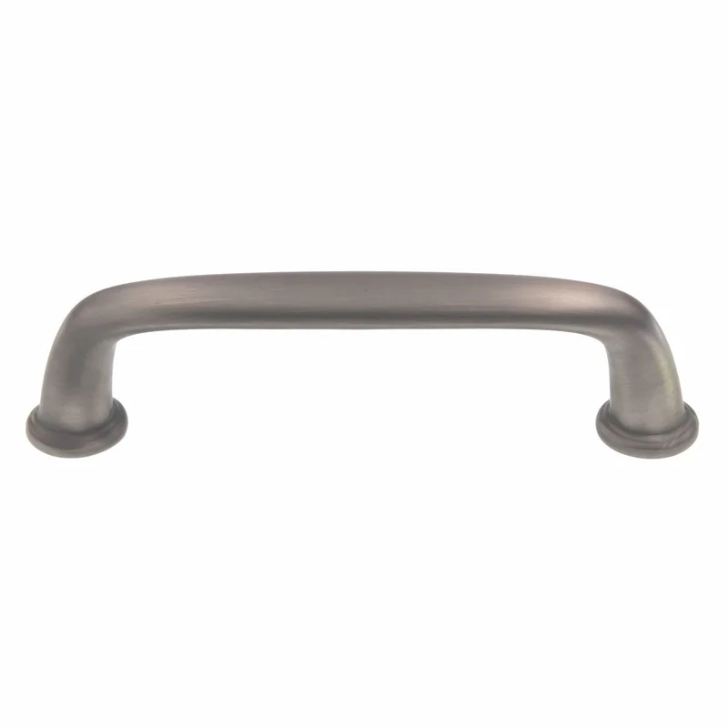 Amerock Kane Antique Silver 3 3/4 inch (96mm) CTC Cabinet Handle Pull BP53702AS