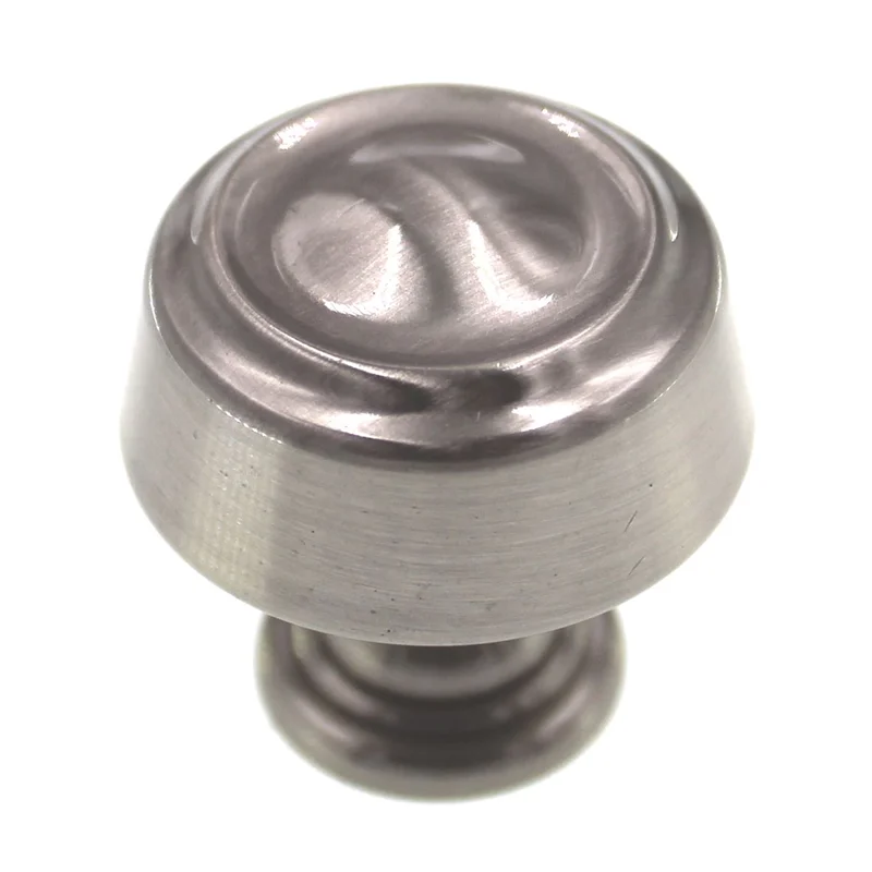 Amerock Kane Satin Nickel 1 3/16" Round Cabinet Knob BP53700G10