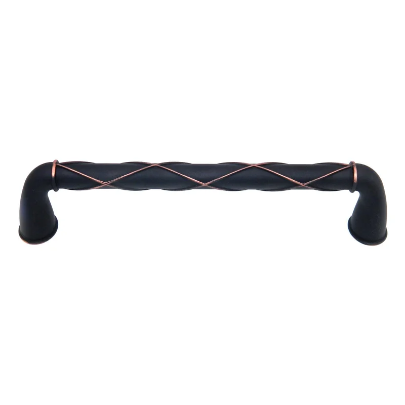 Amerock Lattice Dark Oiled Bronze 6 1/4" (160mm) Ctr. Cabinet Handle BP55423-DOB