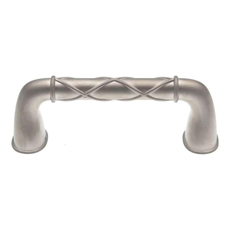 Amerock Lattice Satin Nickel 3 inch CTC Cabinet Handle Pull BP55421SN