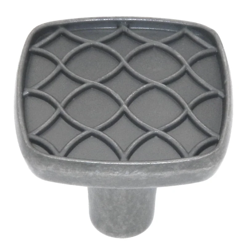 Amerock Marsden Weathered Nickel 1 1/8" Ornate Cabinet Pull Knob BP27008WN