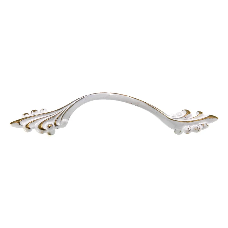 Amerock Merit Provincial Ivory Gold 3" Ctr. Vintage Cabinet Pull BP1591-MW