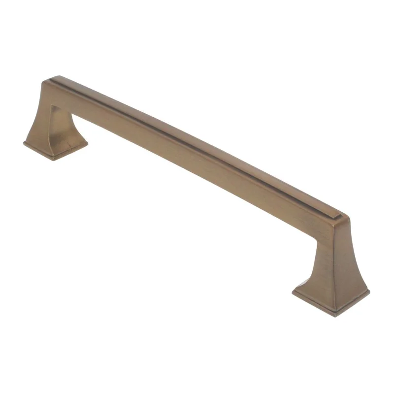 Amerock Mulholland 6 5/16" (160mm) Ctr Cabinet Arch Pull Gilded Bronze BP53530GB