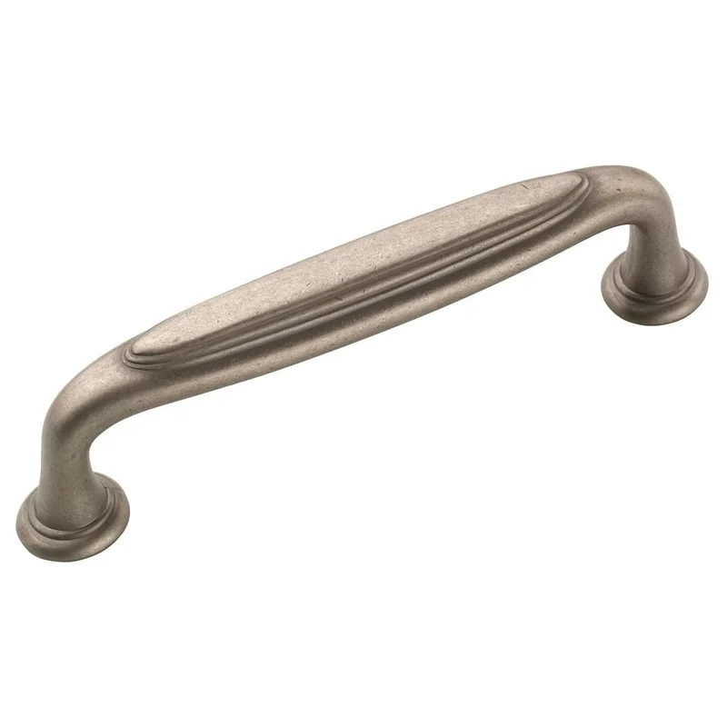 Amerock Mulholland Weathered Nickel 3 3/4 inch (96mm) CTC Handle Pull BP53034WN