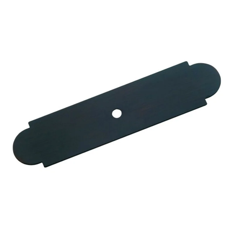 Amerock Oil-Rubbed Bronze 4 Inch Steel Cabinet Knob Backplate BP19207ORB