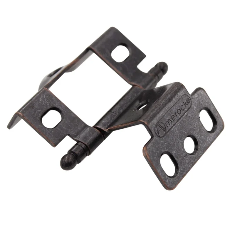 Amerock Oil-Rubbed Bronze Full Inset Hinge 3/4" Full Wrap Ball Tip PK3175TB-ORB