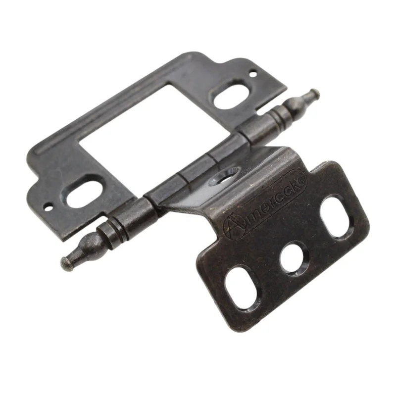 Amerock PK3180TM-RBZ Full-Inset, Partial-Wrap Hinge Minaret Tips