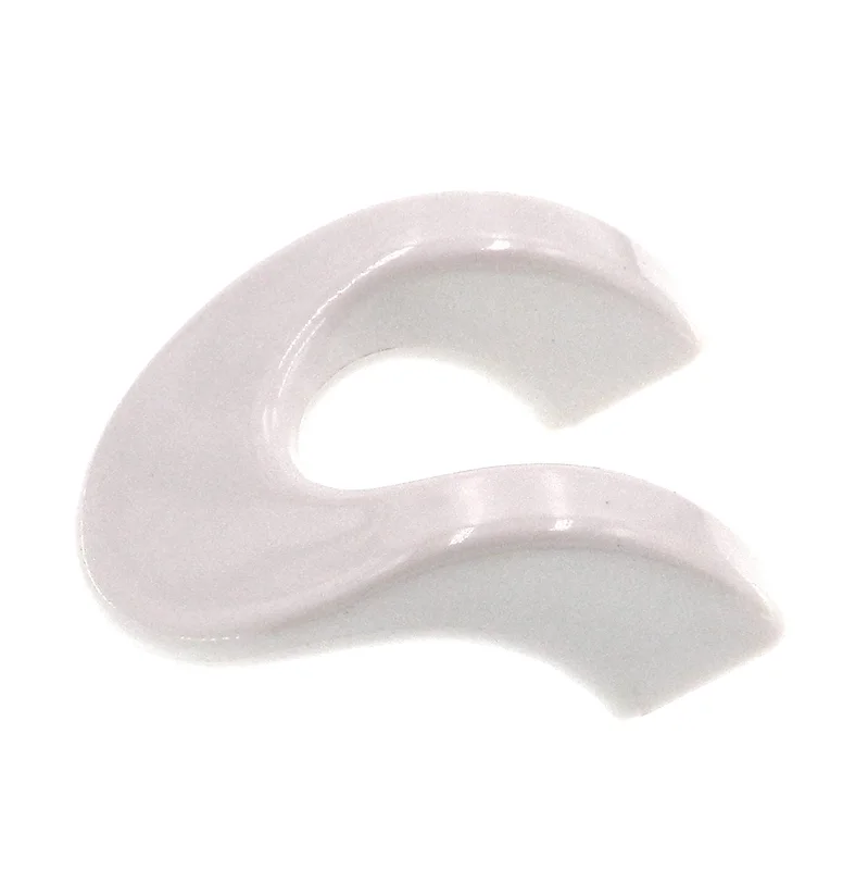 Amerock Plastics White 1 1/4" Ctr. Cabinet Finger pull Handle BP5422-54