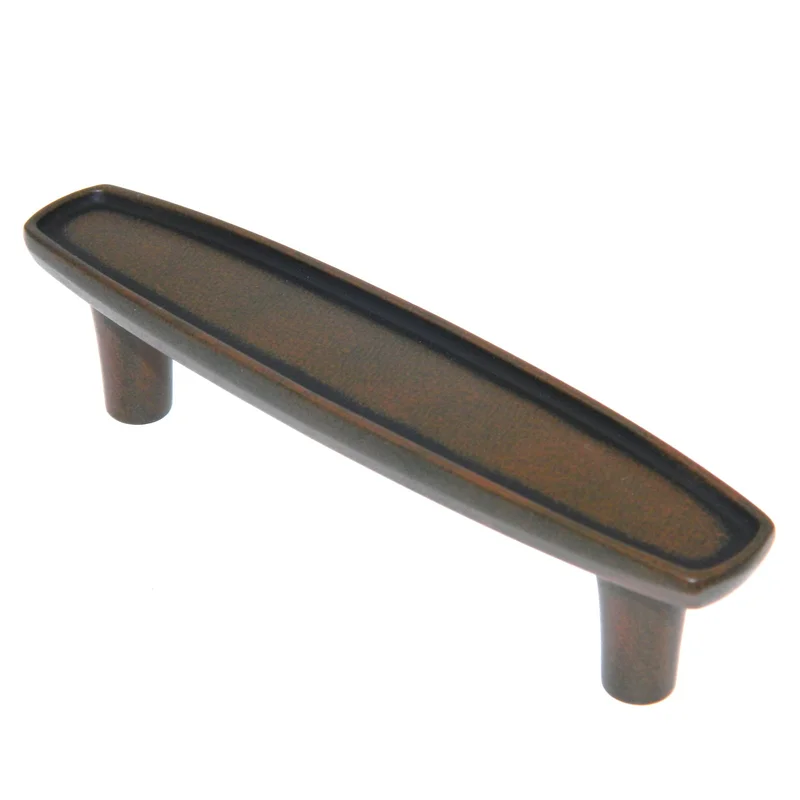 Amerock Porter Antique Rust 3" Center to Center Drawer Bar Pull BP27005ART
