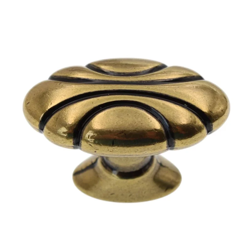 Amerock Radiance BP1396-R1 Regency Brass 1 1/2" Cabinet Knob Pull