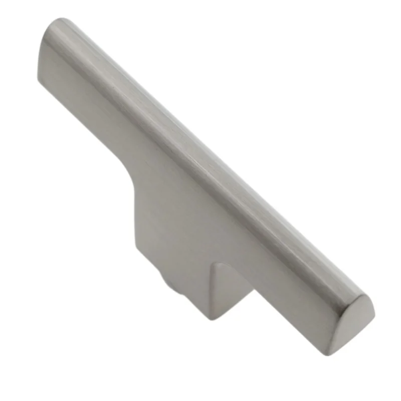 Amerock Riva Satin Nickel 2 1/2" T-Bar Smooth Cabinet Knob BP55361-G10
