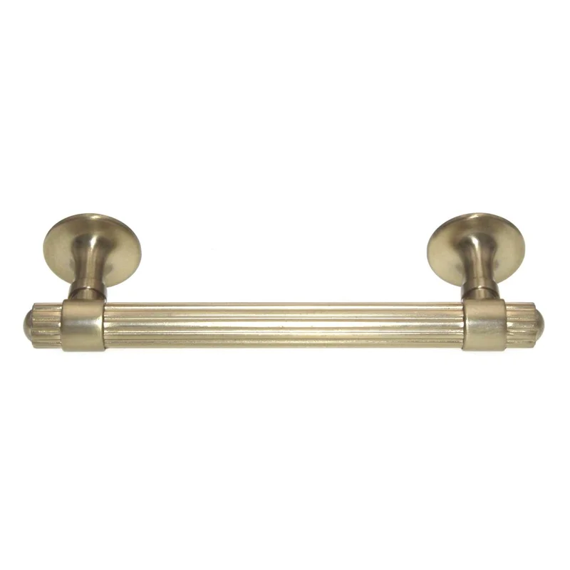 Amerock Sea Grass 3 3/4" (96mm) Ctr Cabinet Bar Pull Golden Champagne BP36621BBZ