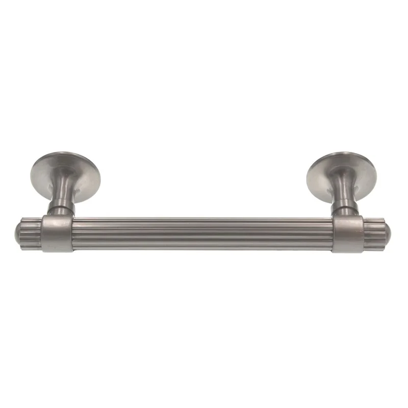Amerock Sea Grass 3 3/4" (96mm) Ctr Cabinet Bar Pull Satin Nickel BP36621G10