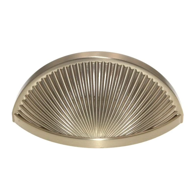 Amerock Sea Grass 3" Ctr Drawer Cup Pull Golden Champagne BP36615BBZ