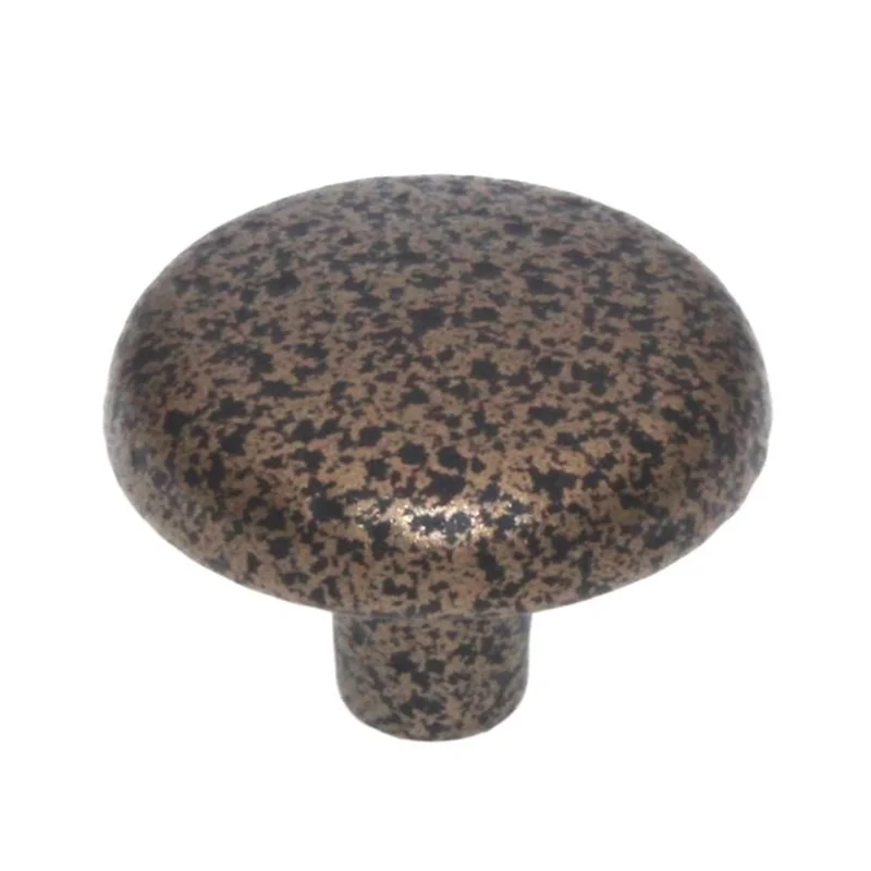 Amerock Shenandoah 1 1/4" Hammered Bronze Round Cabinet Knob BP710-HBZ