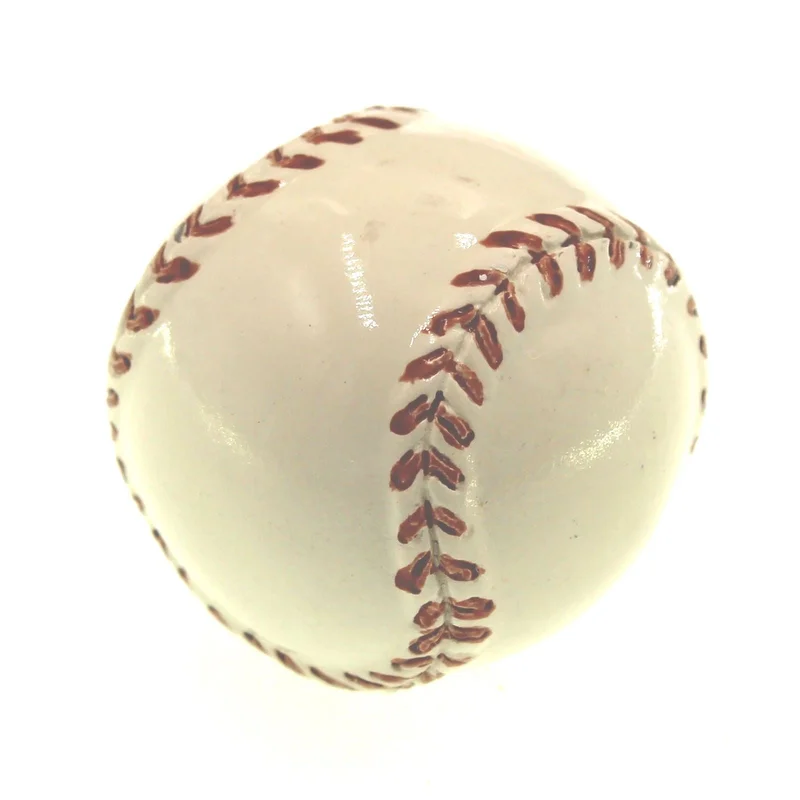 Amerock Sport'Z Hand Painted 1 3/8" Baseball Cabinet Knob BP9349-HP