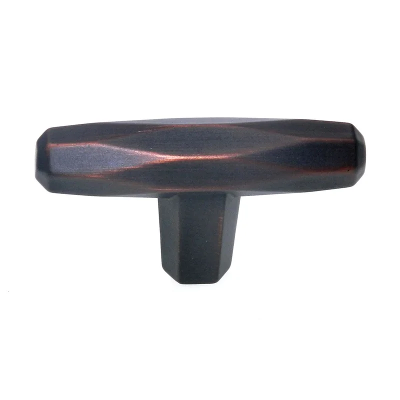 Amerock St. Vincent Oil-Rubbed Bronze 2 1/2" T-Bar Cabinet Knob BP36642ORB