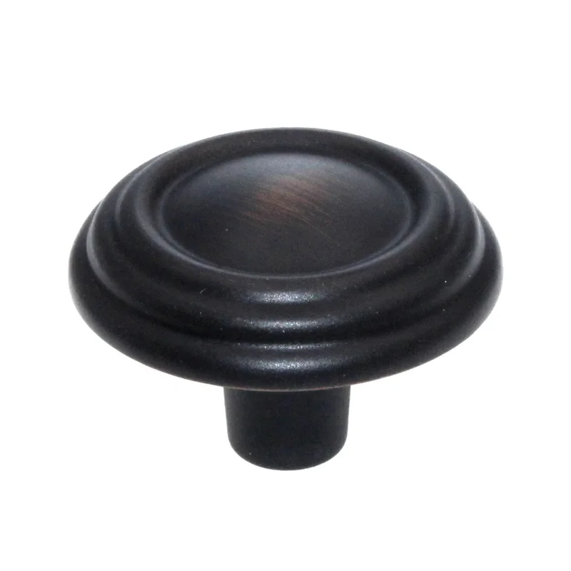 Amerock Sterling Traditions 1 1/4" Cabinet Knob Oil-Rubbed Bronze BP1307ORB