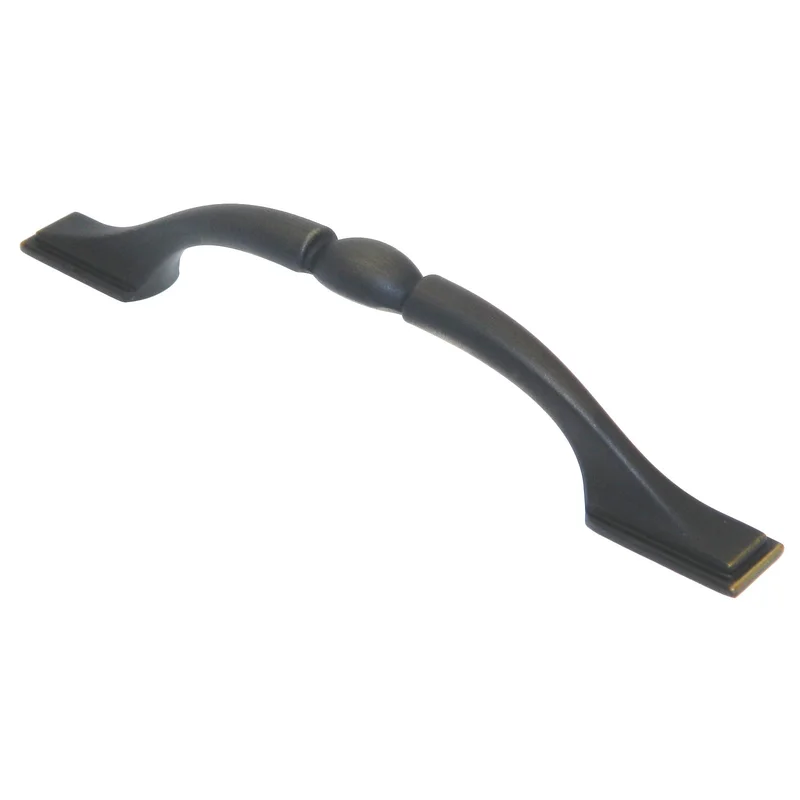 Amerock Sterling Traditions Roman Bronze 3 3/4" (96mm) Center to Center Cabinet Handle Pull BP1312RB