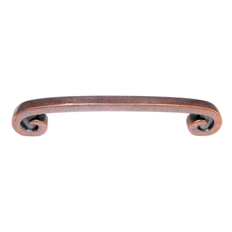 Amerock Swirl'Z Weathered Copper 5" (128mm) Ctr Cabinet Handle BP19260-WC