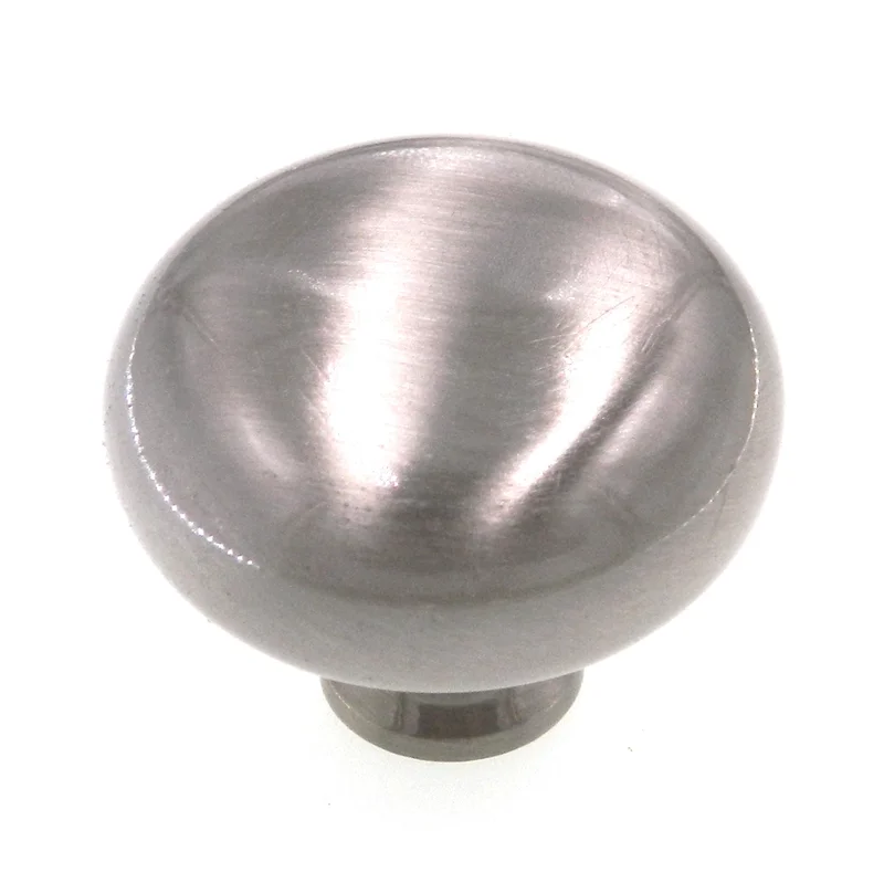 Amerock Traditional Classics Satin Nickel 1 1/2" Cabinet Knob Pull BP772-G10