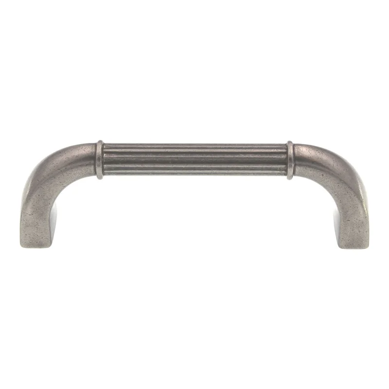 Amerock Vasari Antique Nickel 3 3/4 inch (96mm) CTC Cabinet Handle Pull BP24011AN