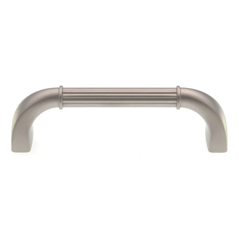 Amerock Vasari Satin Nickel 3 3/4 inch (96mm) CTC Cabinet Handle Pull BP24011SN