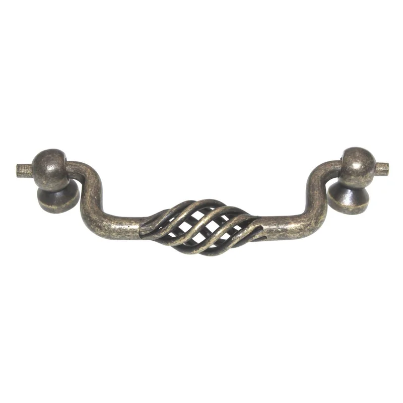 Amerock Village Classics Weathered Brass 3 3/4 inch (96mm) CTC Handle Pull BP19323R2