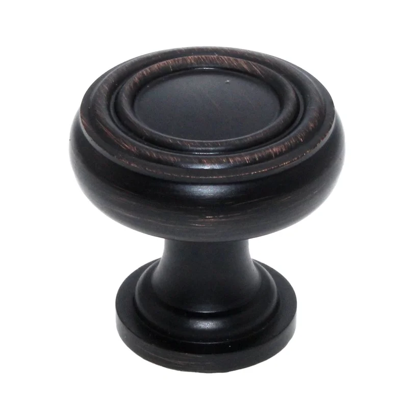 Amerock Ville 1 1/8" Round Cabinet Knob Oil-Rubbed Bronze BP36774ORB