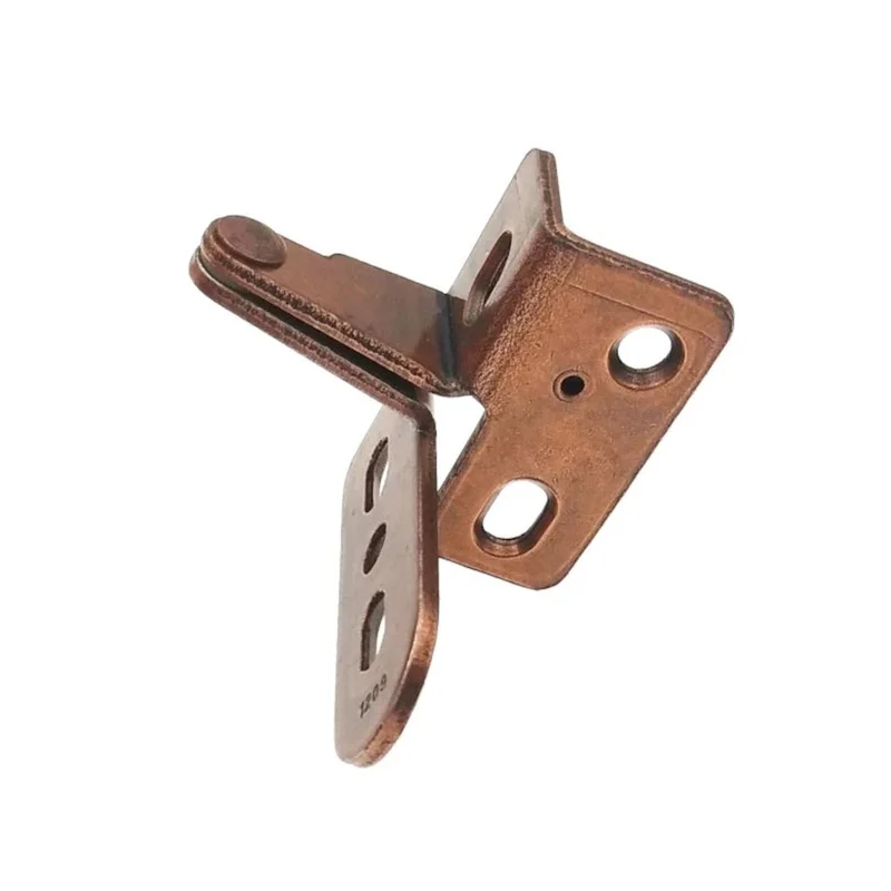 Amerock Vintage Pivot Pin Overlay Cabinet Hinge Copper Not Handed CM5146-MC