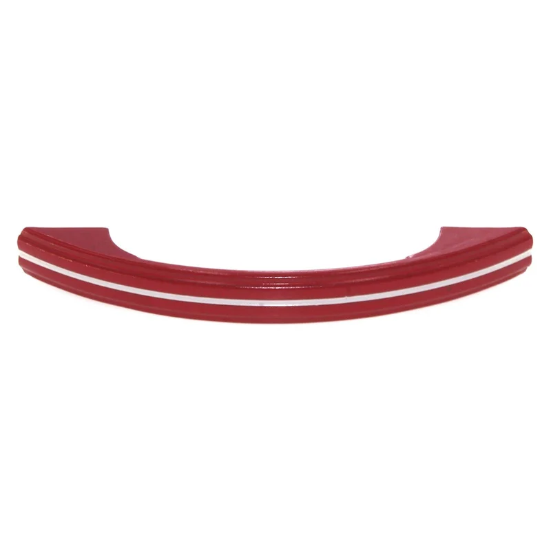 Amerock Vintage Red With White Stripe 3 1/2" Ctr Cabinet Handle Pull C315-RDW
