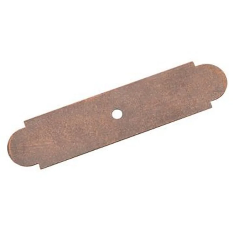 Amerock Weathered Copper 4 Inch Steel Cabinet Knob Backplate BP19207WC