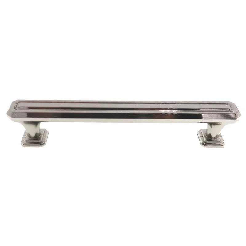 Amerock Wells Nickel 6 1/4" (160mm) Ctr. Cabinet Bar Pull Handle BP36550-PN