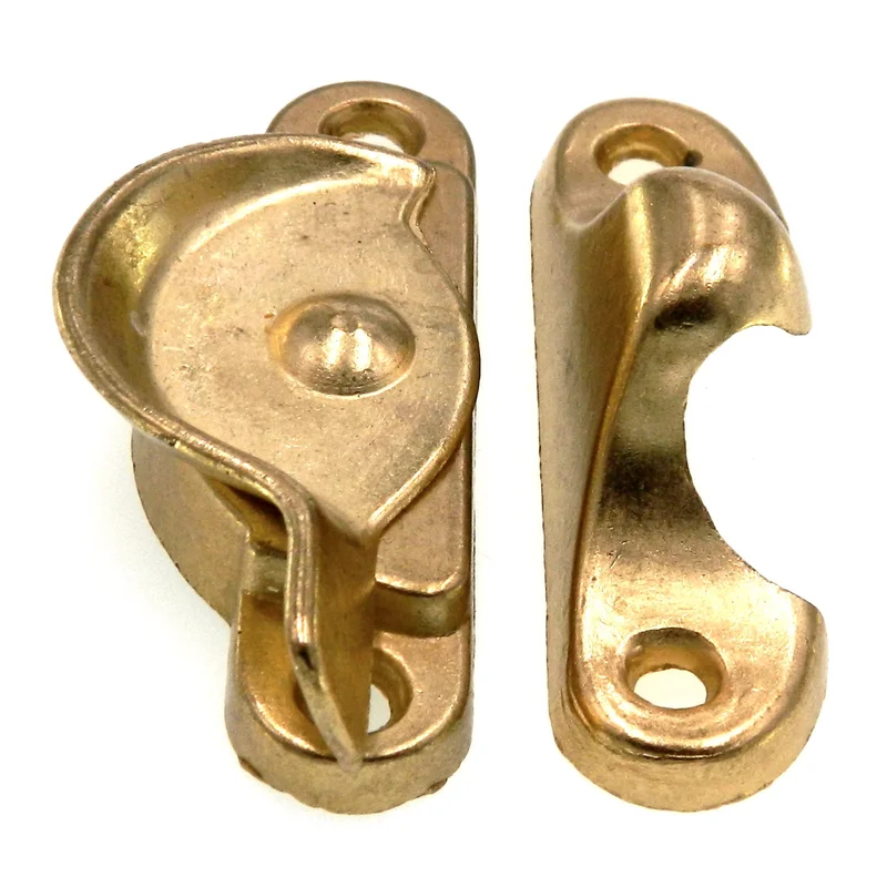 Amerock Window 2 5/8" Sash Lock in Polished Brass, BP3481-3