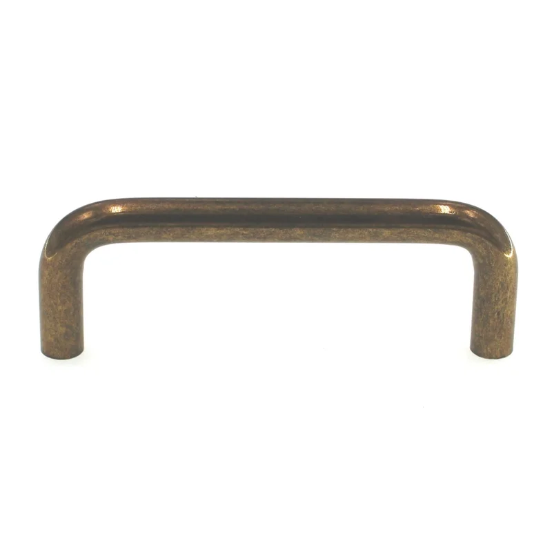 Amerock Wire Pulls Burnished Brass 3" Ctr. Cabinet Wire Pull Handle BP76309-BB