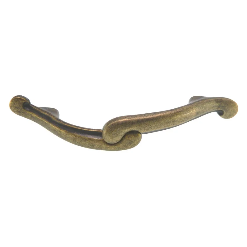 Amerock Yin Yang Weathered Brass 3" CTC Cabinet Arch Pull Handle BP19256R2