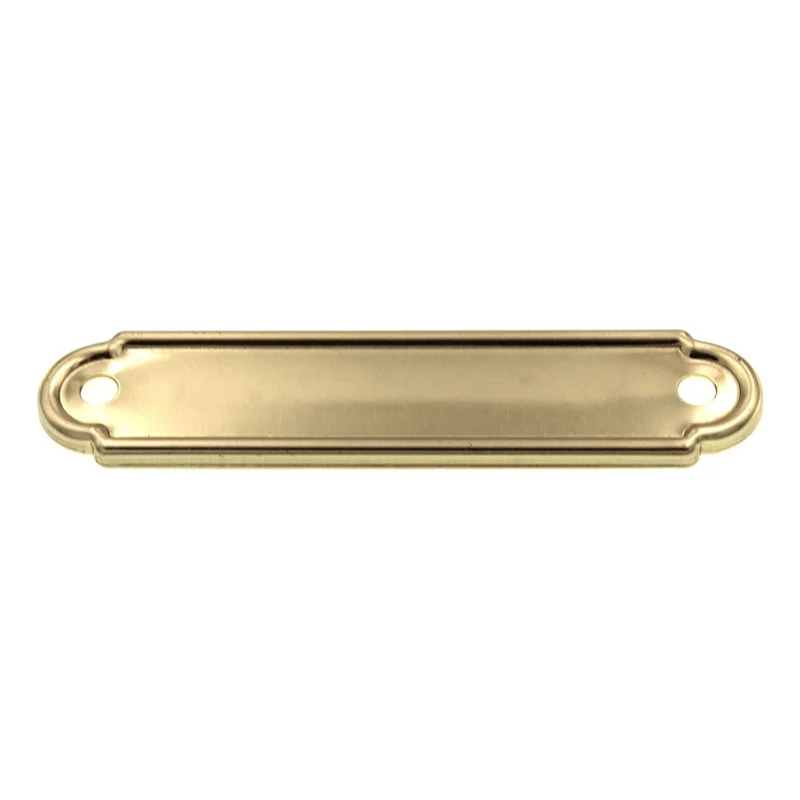 AmerockBP3442-3 Bright Brass 3"cc Cabinet Handle Pull Backplate