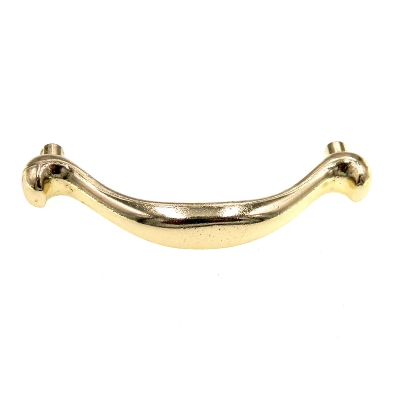 AmerockBP647-3 Polished Brass 3"cc Arch Cabinet Handle Pull Harmony