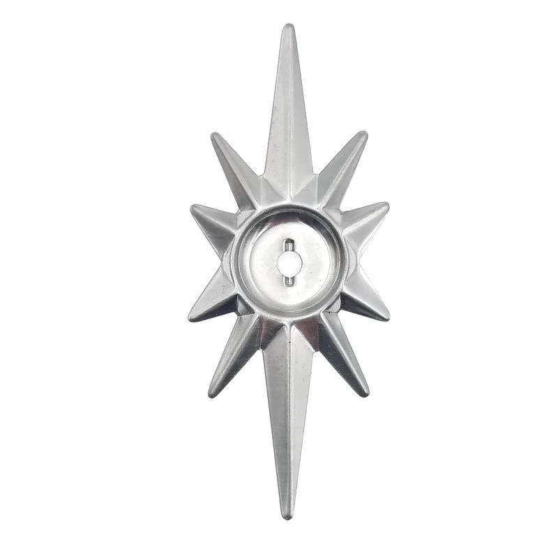 AmerockHardware A588-26D Satin Chromium 3-5/8 in. Cabinet Knob Backplate