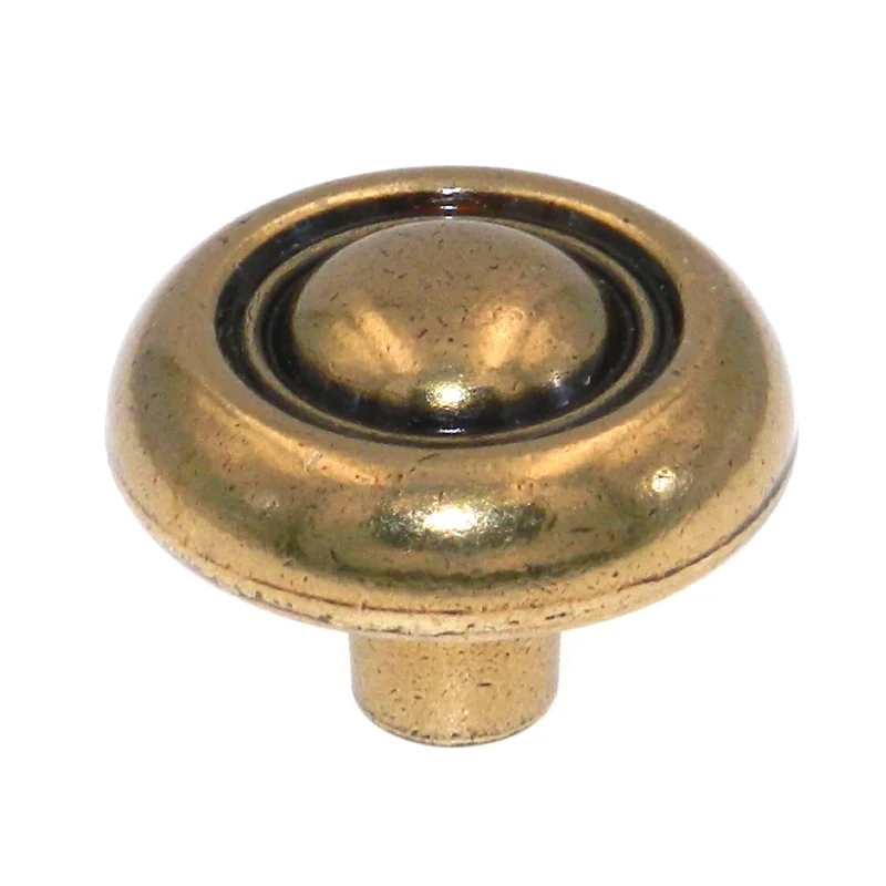 AmerockHardware BP76291-R1 Regency Brass 1 1/4" Cabinet Knob Pull