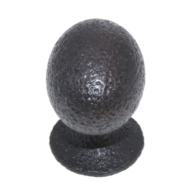 Ancient Treasures Rustic Hammered Oil Rubbed Bronze 1 3/8" Pull Knob C003ORB, 20 Pack