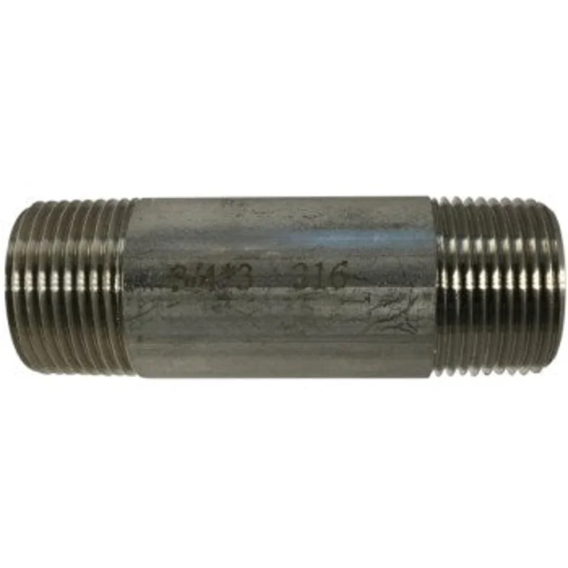Anderson Metals 48081B 3/4x1-1/2 Ss Nipple