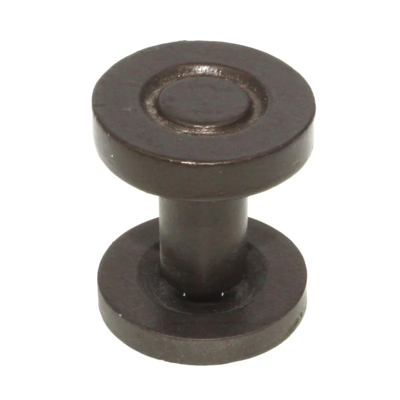 Anne at Home Artisan Echo Large 1 1/4" Ringed Cabinet Knob Bronze 1202-2