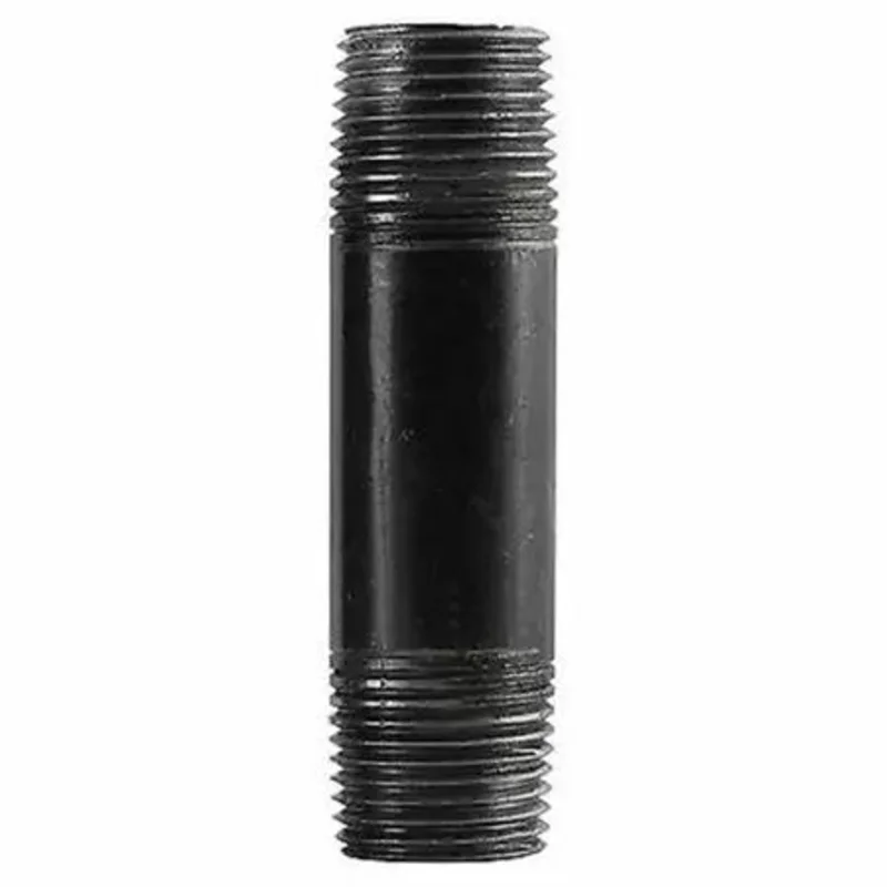 Anvil/Mueller Black 1 1/2" Diameter Schedule 40 Nipples 4"