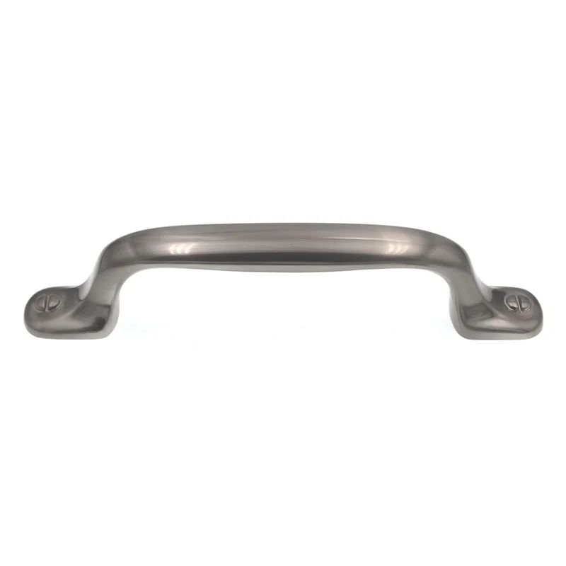 Atlas Homewares 3 3/4" (96mm) CTC Ergo Cabinet Pull Brushed Nickel 868-BN