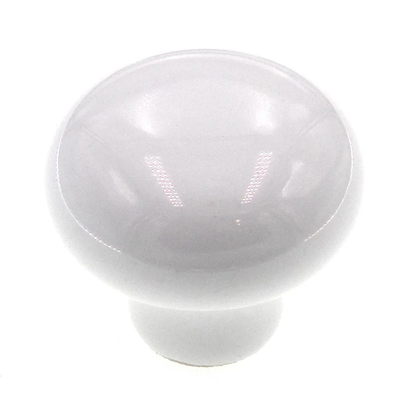 Belwith English Cozy White 1 1/2" Round Cabinet Knob
