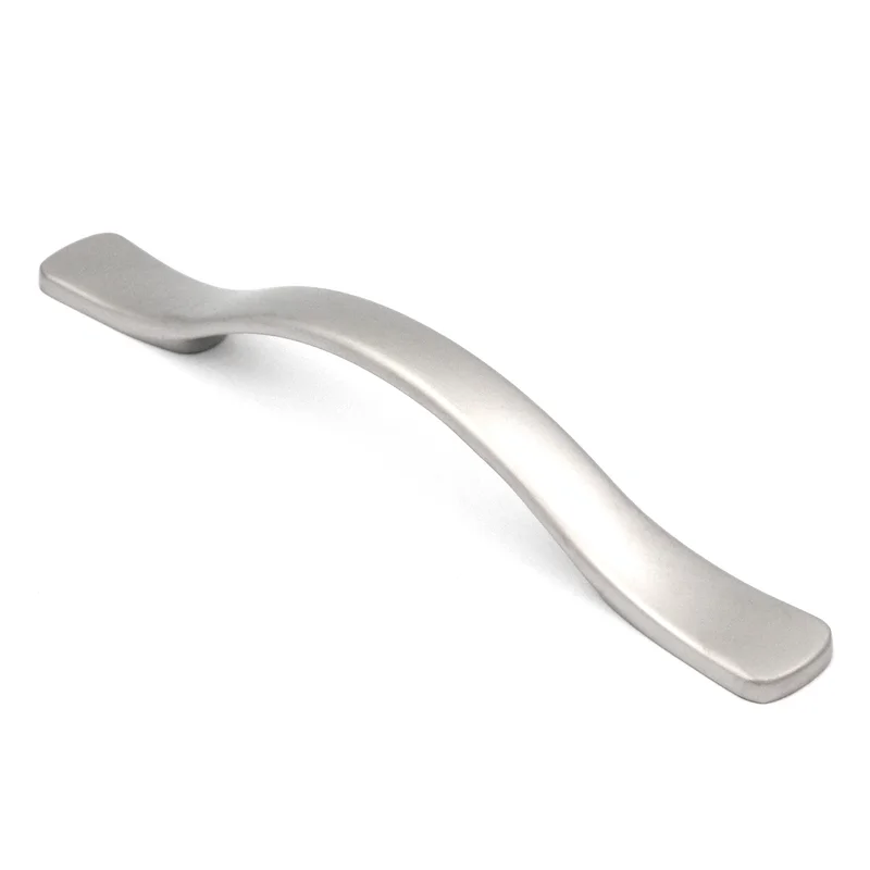 Belwith Hickory P2164-PN Euro Contemporary 4" Pearl Nickel Arch Cabinet Handle Pull